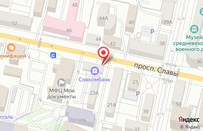 Совкомбанк в Белгороде на карте