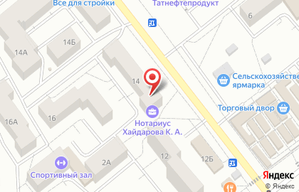 Нотариус Хайдарова К.А. на карте