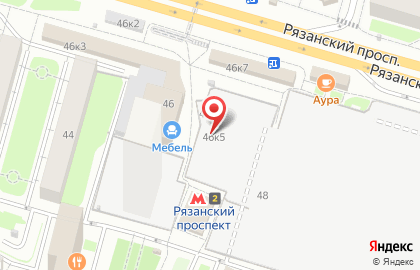 Магазин овощей и фруктов в Москве на карте