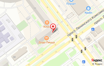 Пиццерия Додо Пицца на Ульяновском проспекте на карте