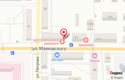 Центр женского здоровья в Рузаевке на карте