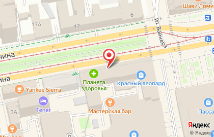 Пекарня Хлебница на площади 1905 года на карте