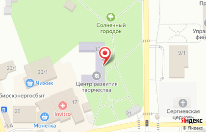 Центр развития творчества на карте