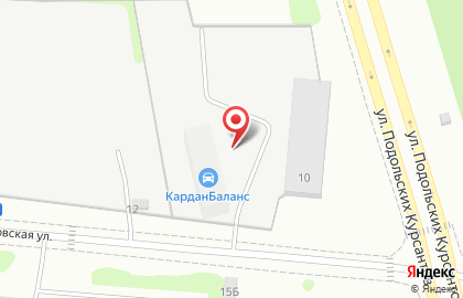 Компания КарданБаланс на Булатниковской улице на карте