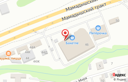 Текстильный дом Ивановский на Мамадышском тракте на карте