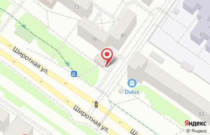 Торговый центр Ассоль на Широтной улице на карте