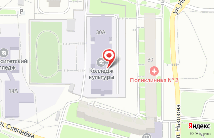 Ярославский колледж культуры на карте