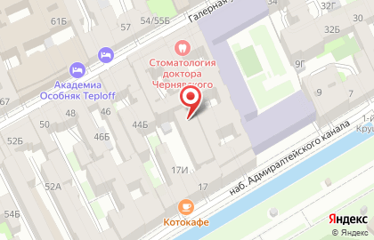 Строительные Технологии на Галерной улице на карте