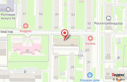 Компания Бит на улице Энтузиастов на карте