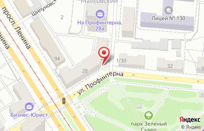 Алтайские зори на проспекте Ленина на карте