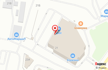 Автомастерская в Санкт-Петербурге на карте