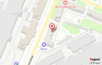 Салон-мастерская Шанс в переулке Тимирязева на карте