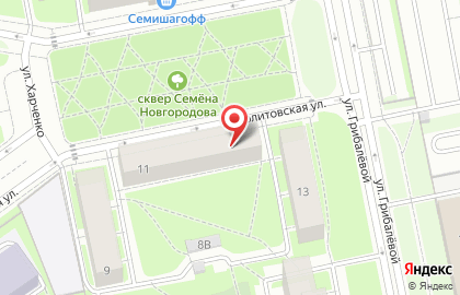 Санкт-Петербургский центр Крав-Мага на Новолитовской улице на карте