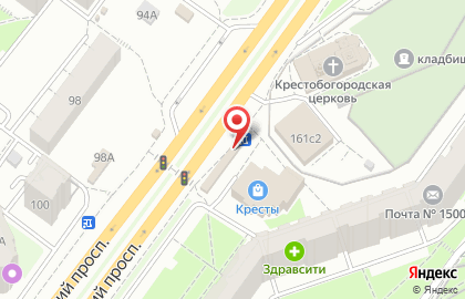 Гастроном Мясницкий ряд на Московском проспекте на карте