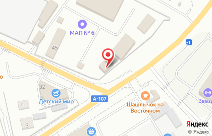 Одинцовское ПАТП на Московской улице на карте
