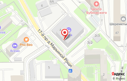 Автотехцентр Moikin.ru в 17-м проезде Марьиной Рощи на карте