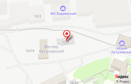 Ресторан Завод Meat&People на Кутузовском проспекте на карте