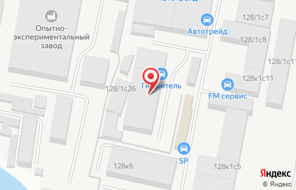 Торгово-сервисный центр АвтоСкан72 на карте