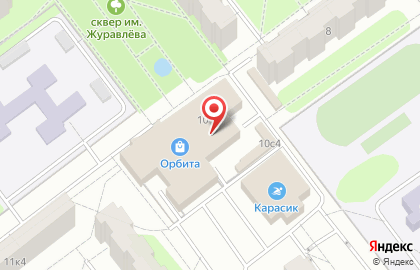 Магазин женской одежды Шарм на улице Попова на карте