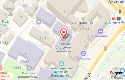 Кафе в Москве на карте