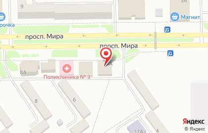 Магазин косметики и бытовой химии Магнит Косметик в Челябинске на карте