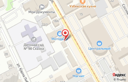 Летняя площадка Веломир на карте
