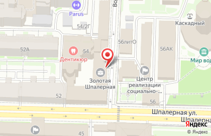 Торгово-производственная компания НКМ Норд в Центральном районе на карте
