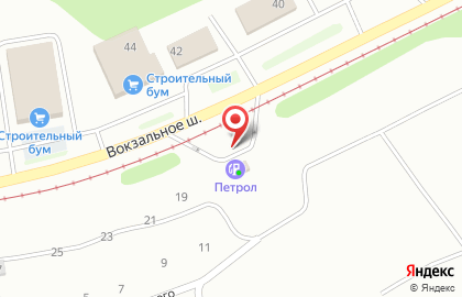 Петрол в Оренбурге на карте