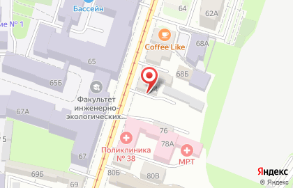 Студия оперативной печати Колорит в Нижегородском районе на карте