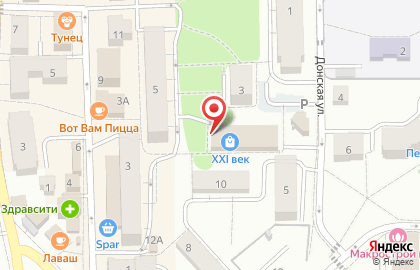 Мастерская на Донской улице на карте