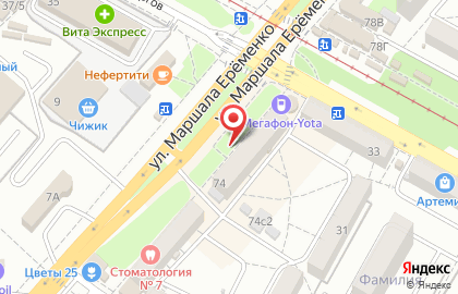 Магазин belio.ci в Краснооктябрьском районе на карте