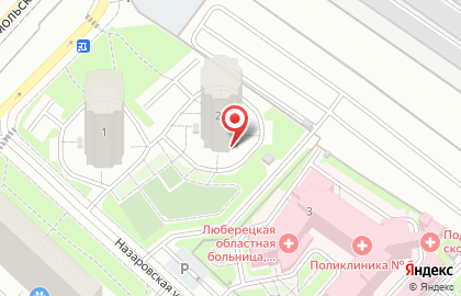 Красная Горка, ОАО ПИК на Назаровской улице на карте