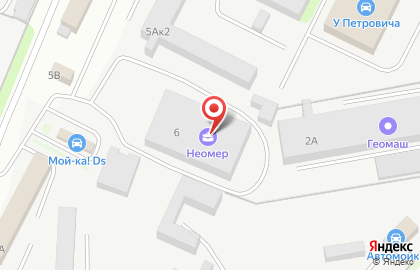 Компания Неомер на карте