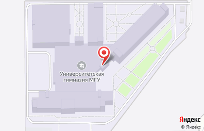 Школа-интернат Московский государственный университет им. М.В. Ломоносова на Ломоносовском проспекте, 27 к 7 на карте