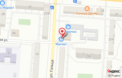 Образовательный центр Планета Знаний на улице Гольца на карте