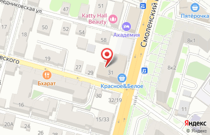 Банкомат Банк ВТБ 24 на улице Чернышевского на карте