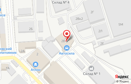 Оптовая фирма Триал Маркет в Коминтерновском районе на карте
