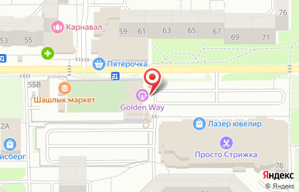 Ледовый каток Golden way на Интернациональной улице на карте