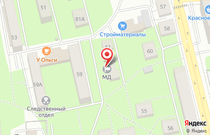 Магазин продуктов в Ижевске на карте