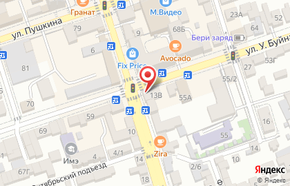 Салон сотовой связи МегаФон в Махачкале на карте