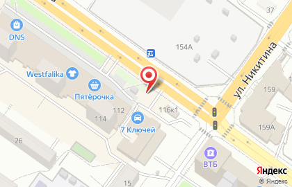 Киоск по продаже фруктов и овощей в Новосибирске на карте