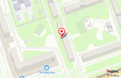 Ладушка на проспекте Циолковского на карте