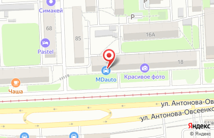 Магазин пенных напитков Пив,ок на улице Антонова-Овсеенко на карте
