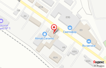 Автосервис Марс на улице Коминтерна на карте