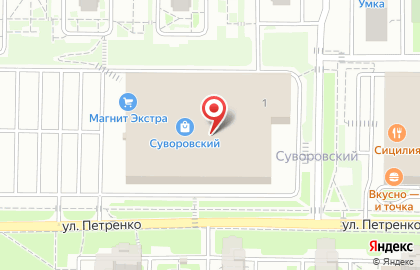 Салон Мир оптики на Петренко на карте
