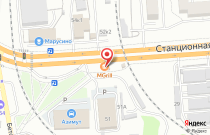 MGrill на площади Карла Маркса на карте