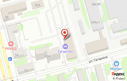 Гостинично-ресторанный комплекс Гагар-inn на карте