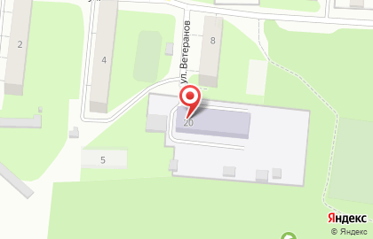 Детский сад №67 в Великом Новгороде на карте