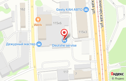 Автосервис Deutsche Service на карте