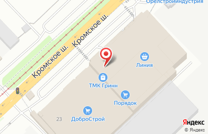 Банкомат Авангард на Кромском шоссе на карте